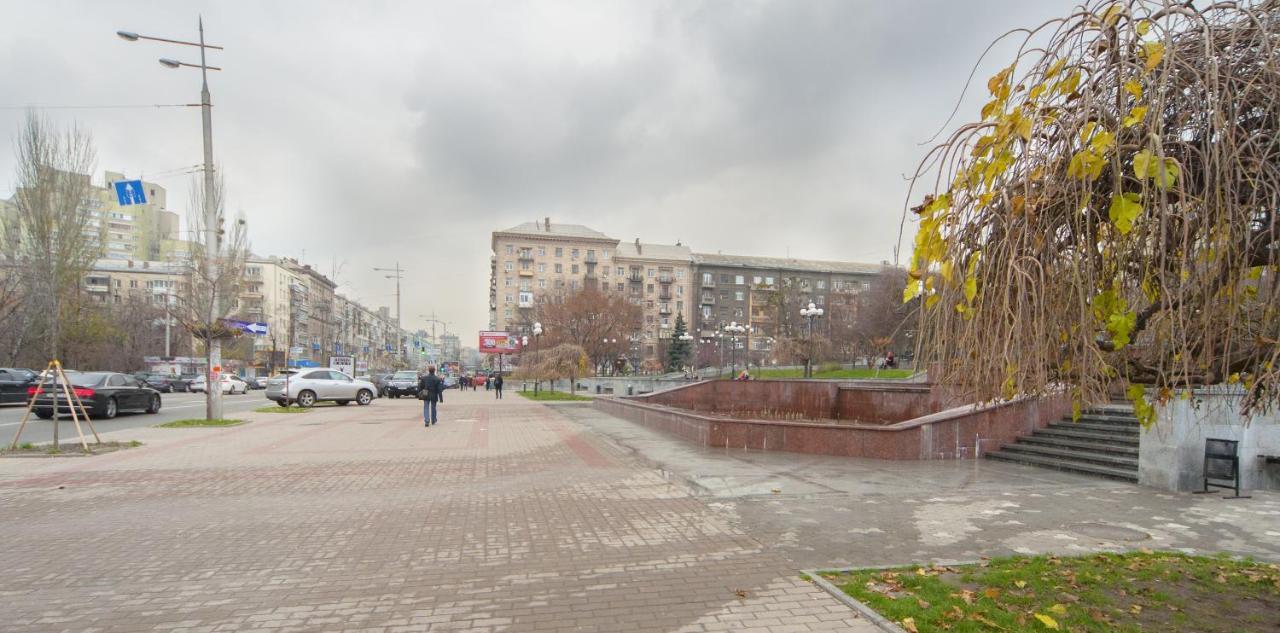 Квартира По Улице Большая Васильковская, 129 เคียฟ ภายนอก รูปภาพ